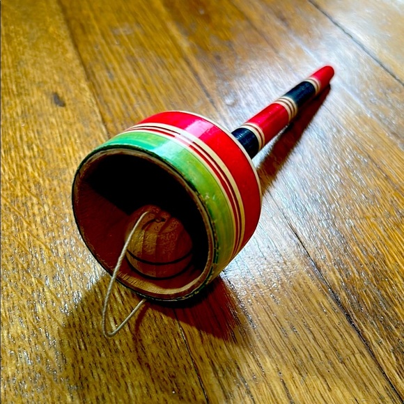 Curated Mexican FolkArt Collection – Oaxacan Amarillo, Balero & Unique Felt Mask - Picture 9 of 17